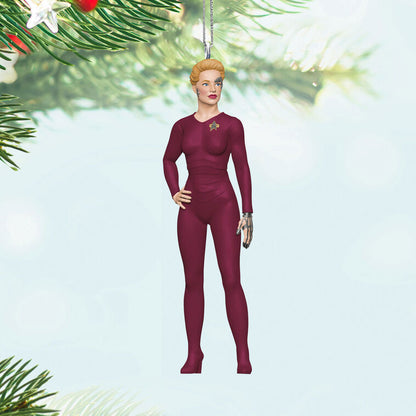 Mini Star Trek™: Voyager Seven of Nine Ornament, 1.75"