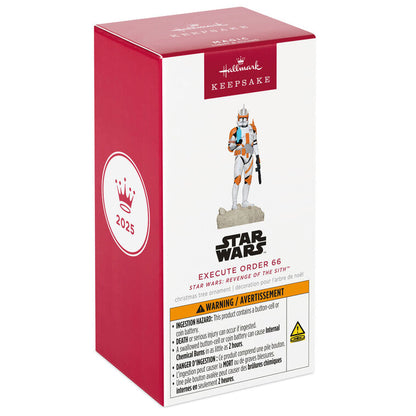 Star Wars: Revenge of the Sith™ Execute Order 66 Ornament With Light and Sound