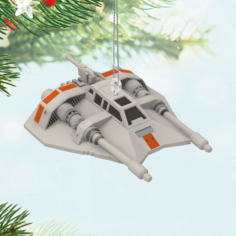 Mini Star Wars: The Empire Strikes Back™ Rebel Snowspeeder™ Ornament, 0.25"
