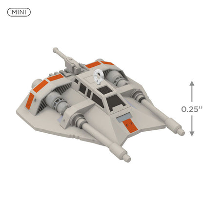 Mini Star Wars: The Empire Strikes Back™ Rebel Snowspeeder™ Ornament, 0.25"