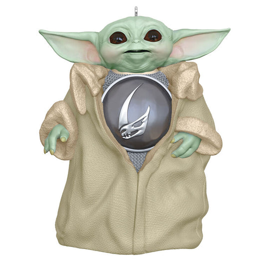 Star Wars: The Mandalorian™ Grogu™ With Mudhorn Signet Ornament