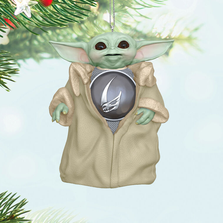 Star Wars: The Mandalorian™ Grogu™ With Mudhorn Signet Ornament