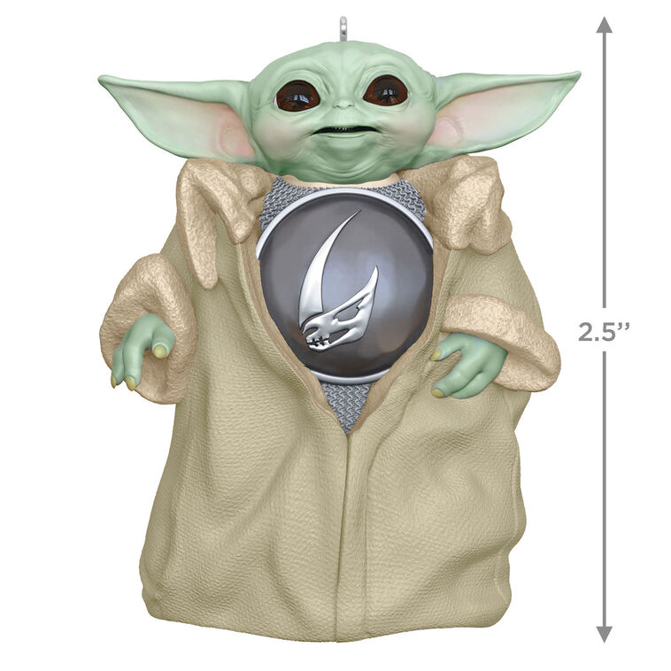 Star Wars: The Mandalorian™ Grogu™ With Mudhorn Signet Ornament