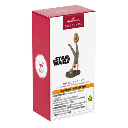 Star Wars: The Empire Strikes Back™ There Is No Try Ornament With Sound