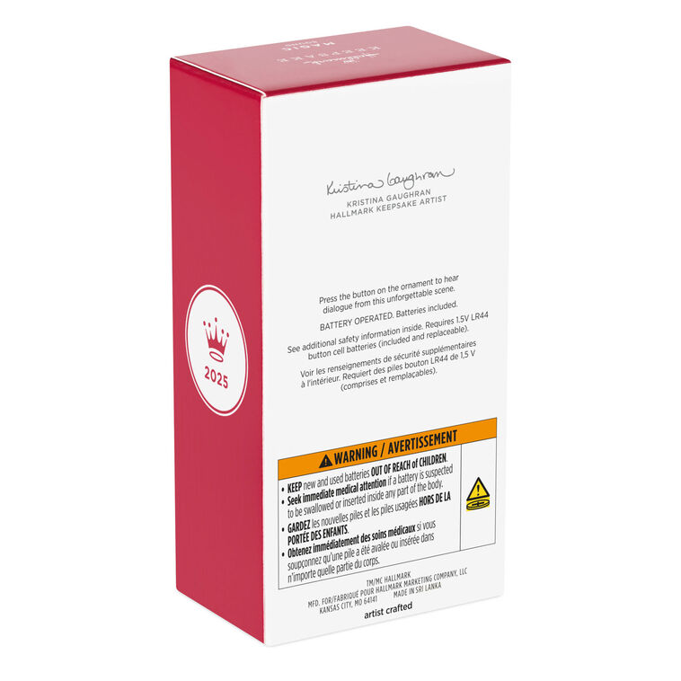 Star Wars: The Empire Strikes Back™ There Is No Try Ornament With Sound