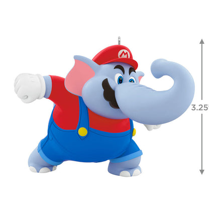 Nintendo Powered Up With Mario Elephant Mario Ornament