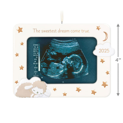 Sweetest Dream Come True 2025 Photo Frame Porcelain Ornament