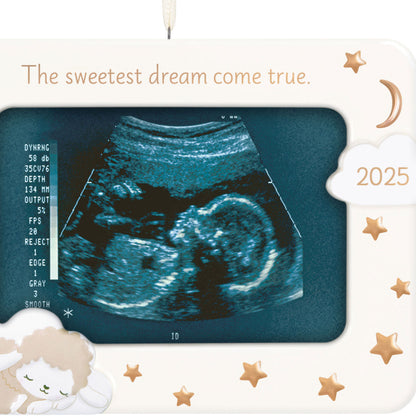 Sweetest Dream Come True 2025 Photo Frame Porcelain Ornament