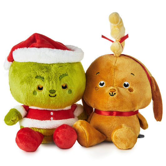 Better Together Dr. Seuss™ Grinch and Max Magnetic Plush Pair, 6"