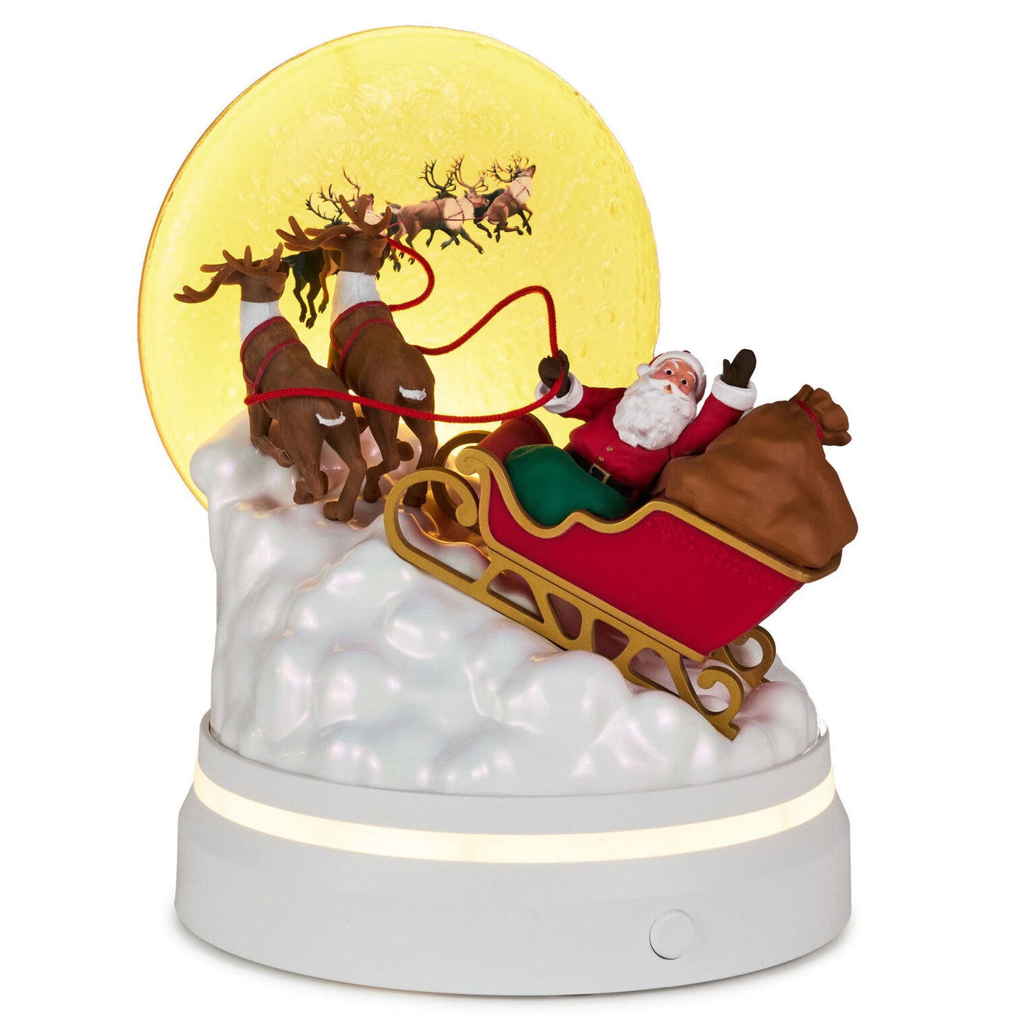 The Night Before Christmas Interactive Figurines With Light and Sound, Set of 3
