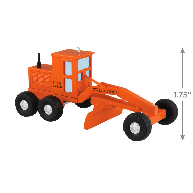 Hasbro® Tonka® Road Grader Metal Ornament