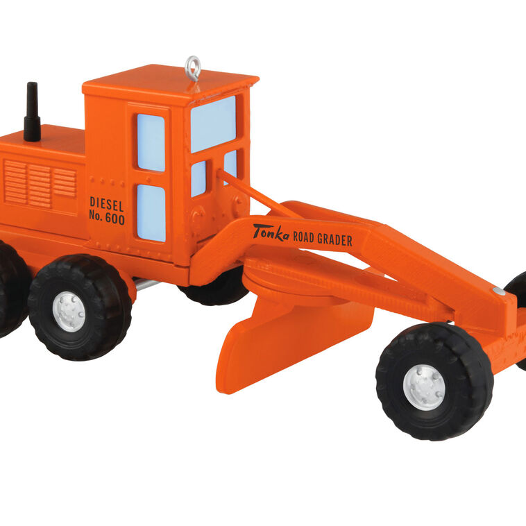 Hasbro® Tonka® Road Grader Metal Ornament