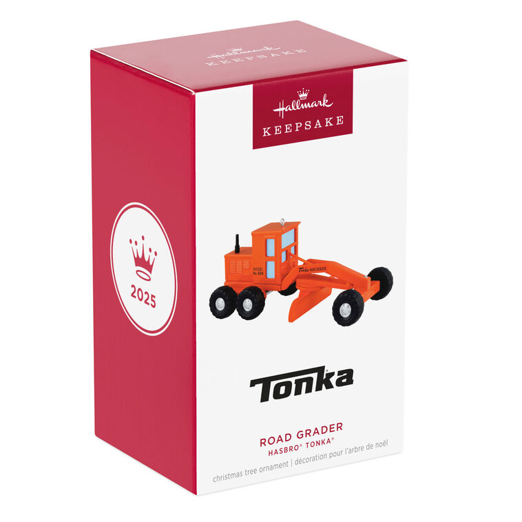 Hasbro® Tonka® Road Grader Metal Ornament