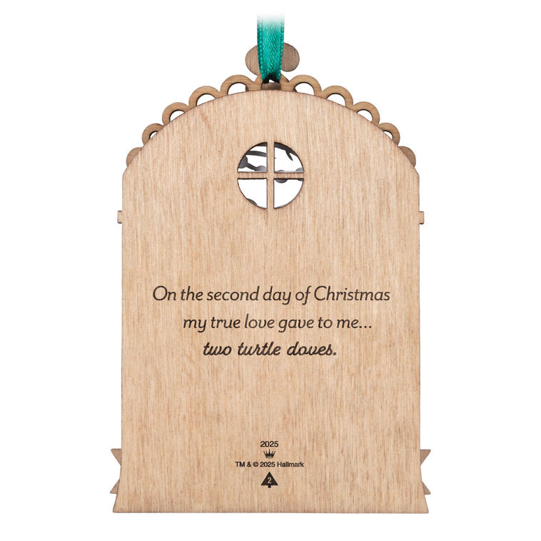 Twelve Days of Christmas Papercraft Ornament