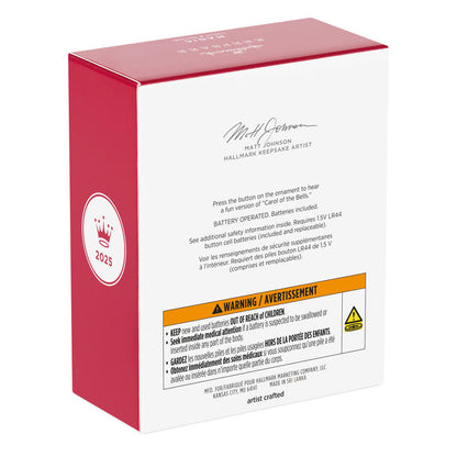 Holiday Style Musical Ornament With Light