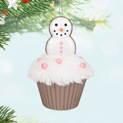 Christmas Cupcakes Merry Macarons Ornament