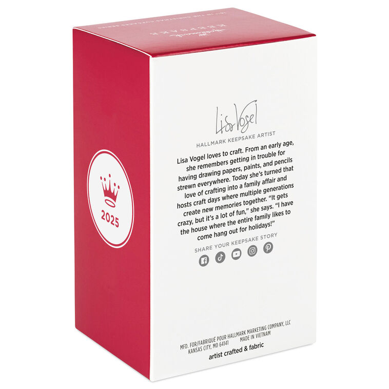 Christmas Cupcakes Merry Macarons Ornament