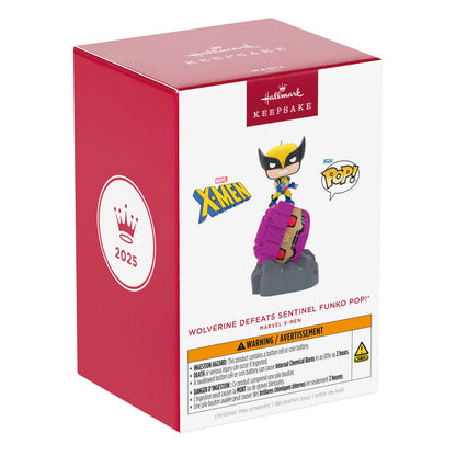Marvel X-Men Wolverine Defeats Sentinel Funko POP!® Ornament With Light