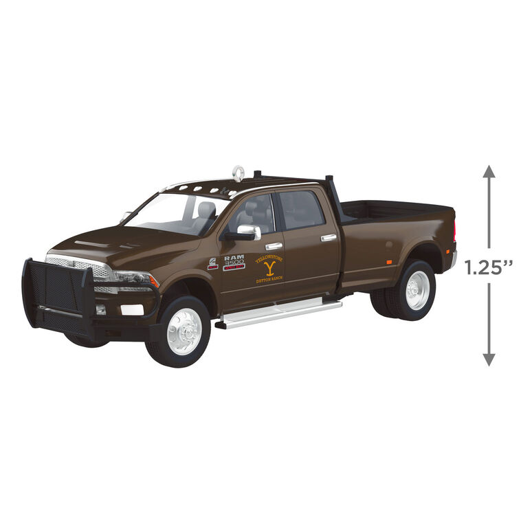 Yellowstone 2014 Ram 3500 2025 Ornament
