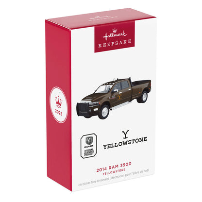 Yellowstone 2014 Ram 3500 2025 Ornament
