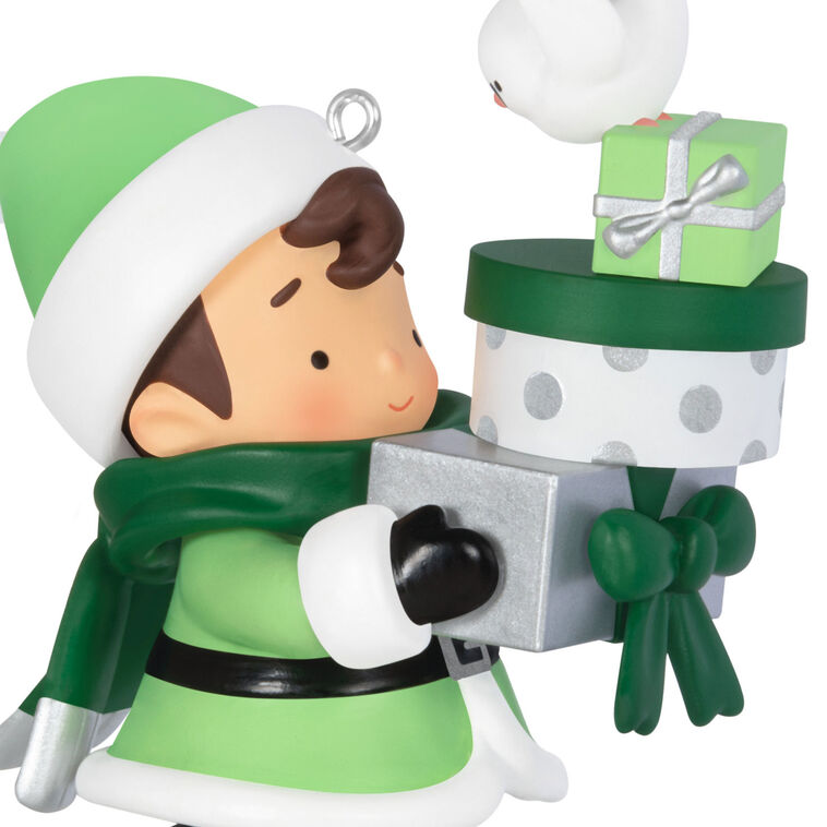 Young Santa Mystery Ornament