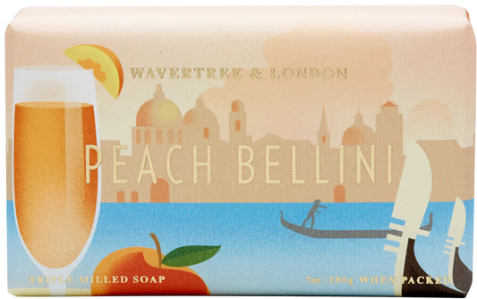Peach Bellini soap bar