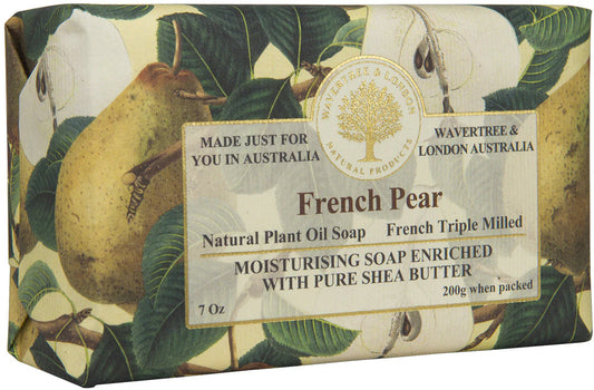 French Pear soap bar
