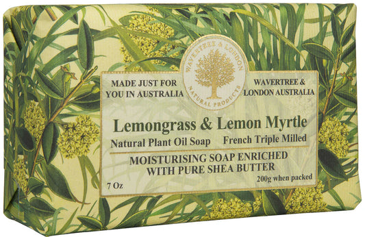 Lemongrass & Lemon Myrtle soap bar